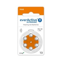 Everactive Ultrasonic 13 PR48 6BL klausos baterijos 6 vnt.
